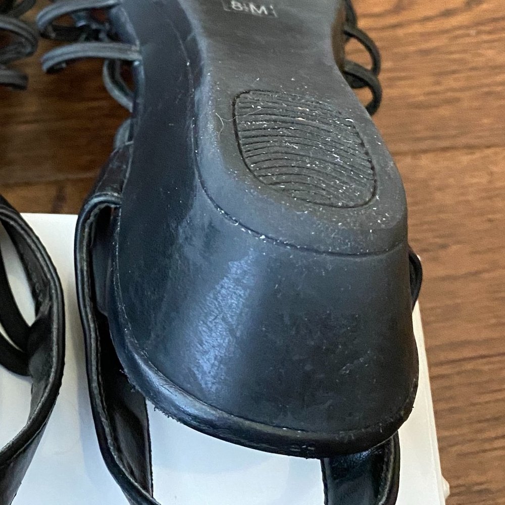 Impo Stretch Reign Black Sandals, Size 8.5 - Picture 9 of 10
